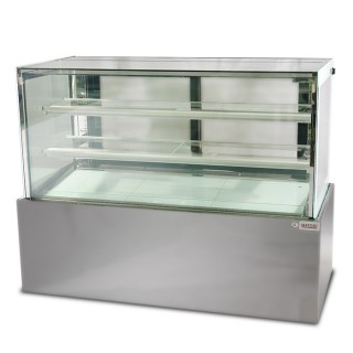 Square Floor Cake Display Cabinet