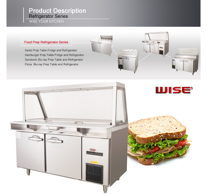 Sandwich  Prep Refrigerator